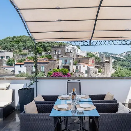 펜션 Torre E Jacuzzi Vista Mare - Terrazza Panoramica 마사루브렌세