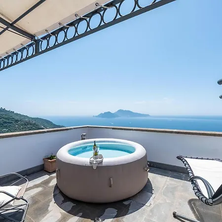펜션 Torre E Jacuzzi Vista Mare - Terrazza Panoramica